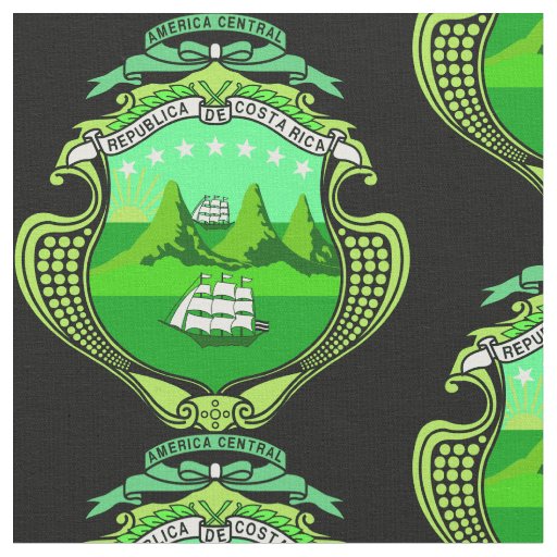 Costa Rica COA Fabric