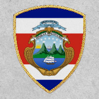 Costa Rica (coat of arms/ flag)