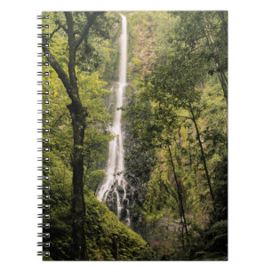 Costa Rica, Cocos Island, Wafer Bay Waterfall Notebook