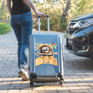 Costa Rica cool sloth Classic T-Shirt Sticker