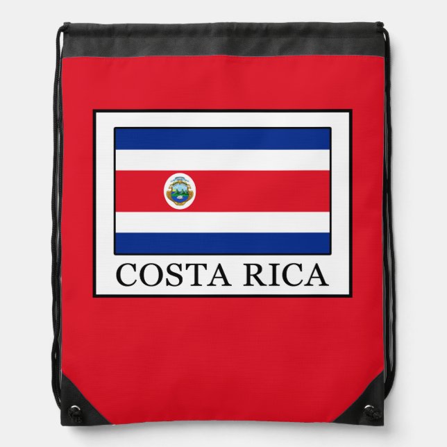 Costa Rica Drawstring Bag (Front)