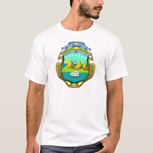 costa rica emblem T_Shirt