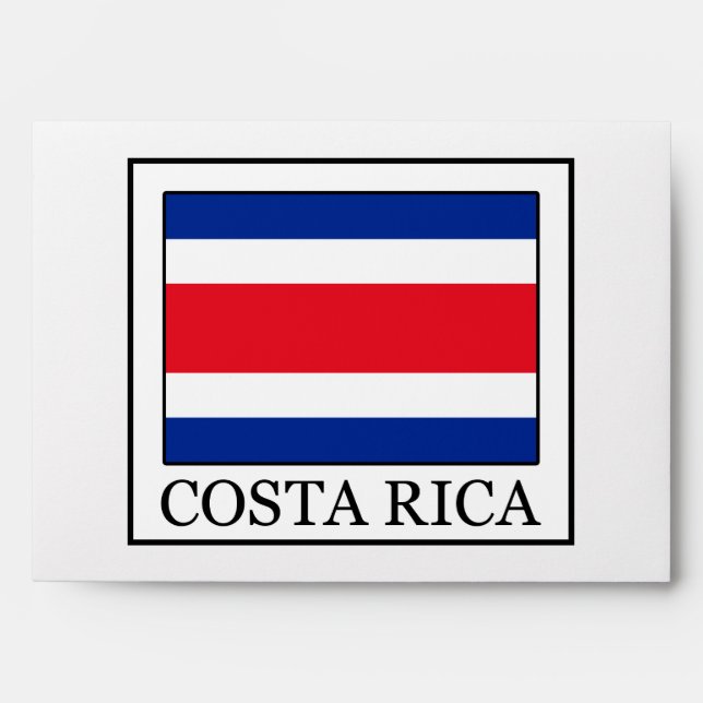 Costa Rica Envelope (Front)