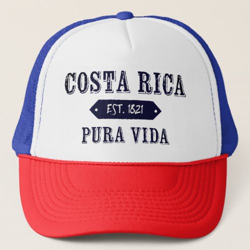 Costa Rica Est 1821 Pure Hat Life