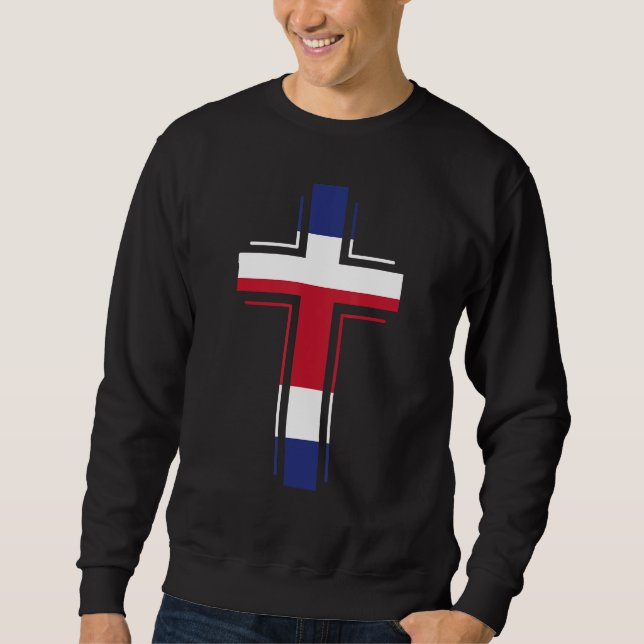 COSTA RICA FAITHFUL CATHOLIC SWEATSHIRT (Front)