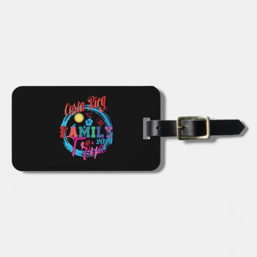 Costa Rica Family Vacation 2024 Costa Rica Trip Luggage Tag