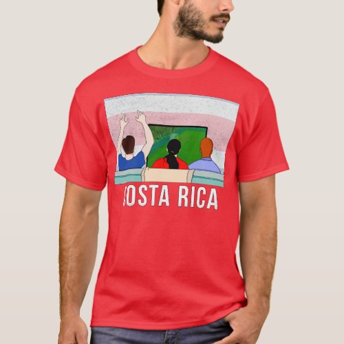 Costa Rica Fans T_Shirt