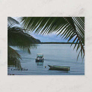 Costa Rica Fishing Boats Post Card