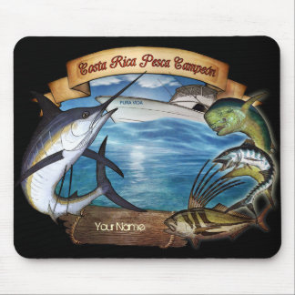 Costa Rica Fishing Champion (your name) Mouse Pad