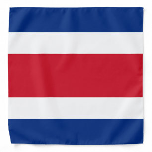 Costa Rica flag Bandana