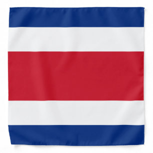 Costa Rica Flag Bandana