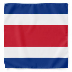 Costa Rica Flag Bandana
