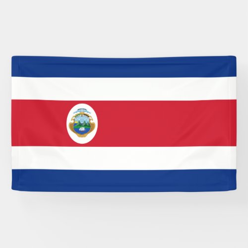 Costa Rica flag Banner