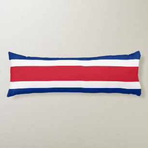 Costa Rica flag Body Pillow