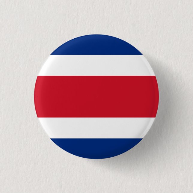 Costa Rica Flag Button (Front)