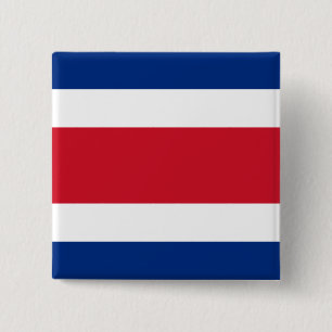 Costa Rica Flag Button
