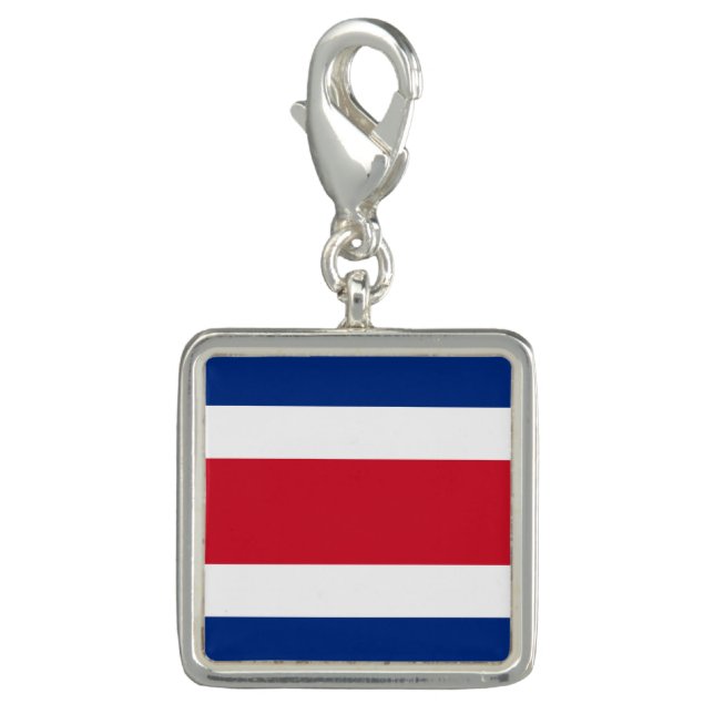 Costa Rica flag Charm (Front)