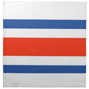 Costa Rica Flag Cloth Napkin