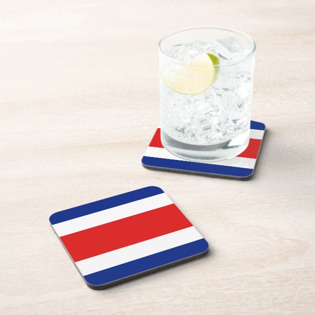 Costa Rica Flag Coaster (Right Side)