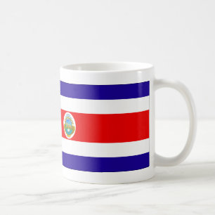 Costa Rica Flag Coffee Mug
