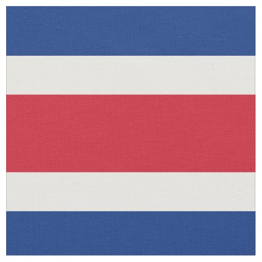 Costa Rica flag Fabric