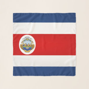 Costa Rica Flag Fashion Scarf