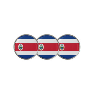 Costa Rica flag   Golf Ball Marker