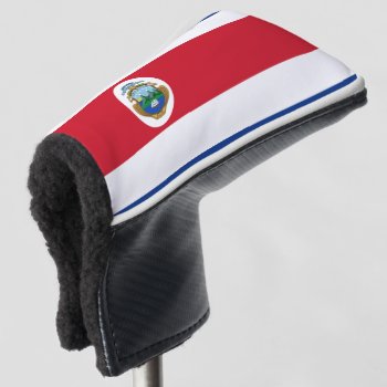 Costa Rica Flag Golf Head Cover by Pir1900 at Zazzle