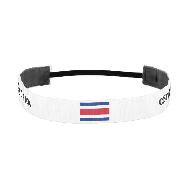 Costa Rica Flag Headband (Front)