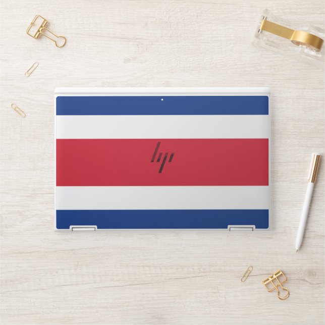 Costa Rica flag HP Laptop Skin (Desk)