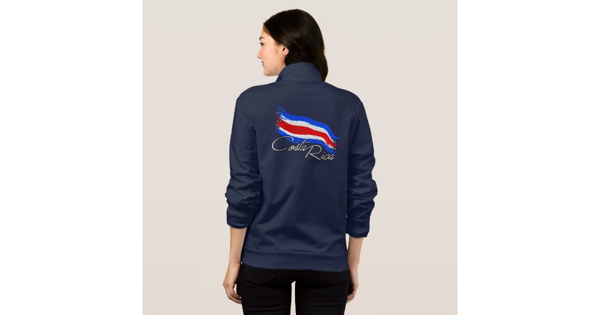 Costa Rica Flag Jacket