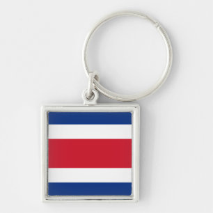 Costa Rica Flag Keychain