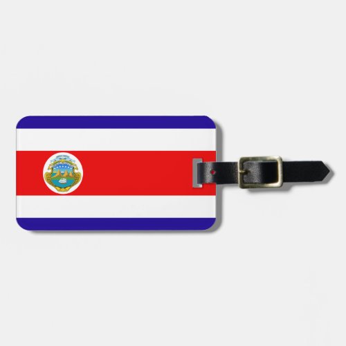 Costa Rica flag Luggage Tag