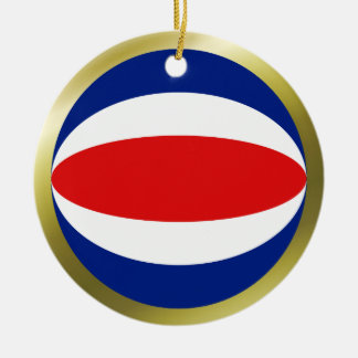 Costa Rica Flag Ornament