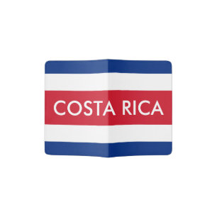 Costa Rica flag passport holder   Custom cover