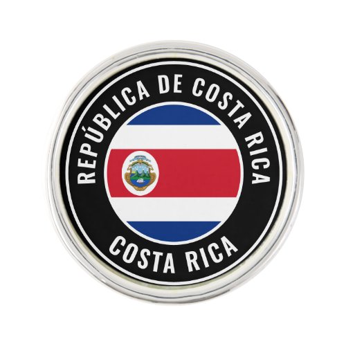 Costa Rica Flag Patriotic Lapel Pin