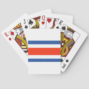 Costa Rica Flag Poker Cards