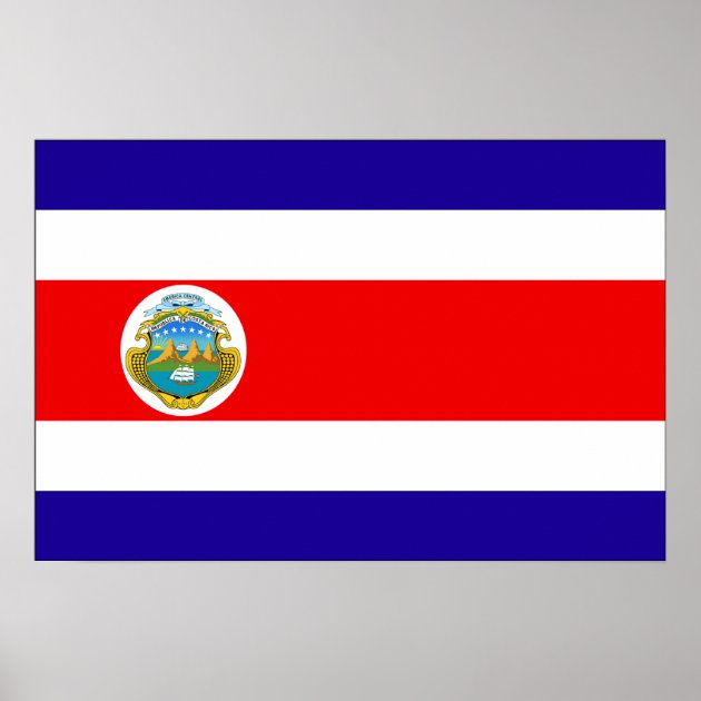 NEW LOWER PRICE FREE SHIP COSTA RICA  FLAG FLEECE THROW BLANKET   50" x 60" 