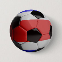 Costa Rica Flag Soccer Ball