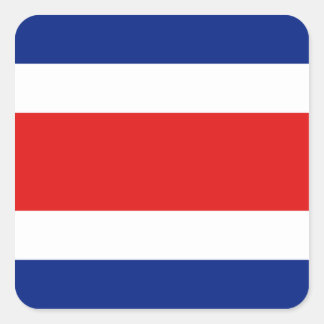 Costa Rica Flag Sticker