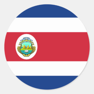Costa Rica Flag Sticker