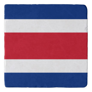 Costa Rica flag Trivet