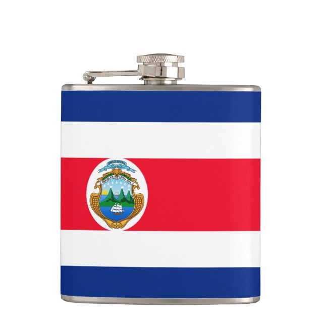Costa Rica Flask (Front)