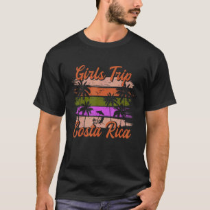 Costa Rica Girls Trip Matching Summer Vacation 3 T-Shirt