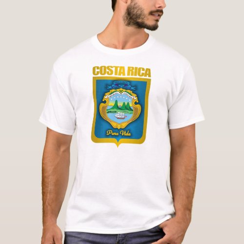 Costa Rica Gold Apparel T_Shirt