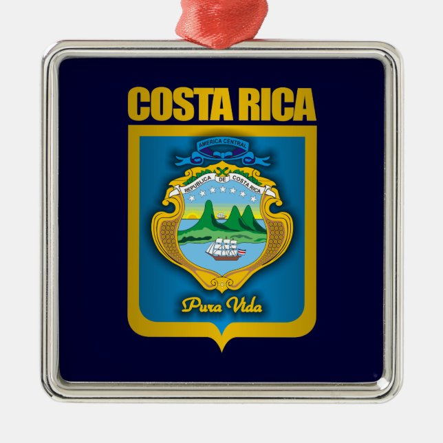 "Costa Rica Gold" Ornaments (Front)
