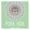 Costa Rica Green Sloth Mandala Art Print