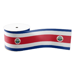 Costa Rica Grosgrain Ribbon