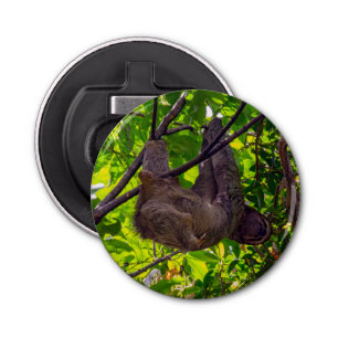 Costa Rica - Happy Lazy Sloth, Antonio Manuel NP Bottle Opener