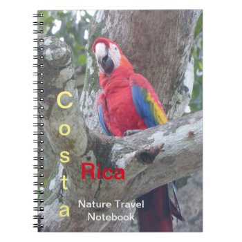 Costa Rica Jungle Bird Travel Notebook by Edelhertdesigntravel at Zazzle